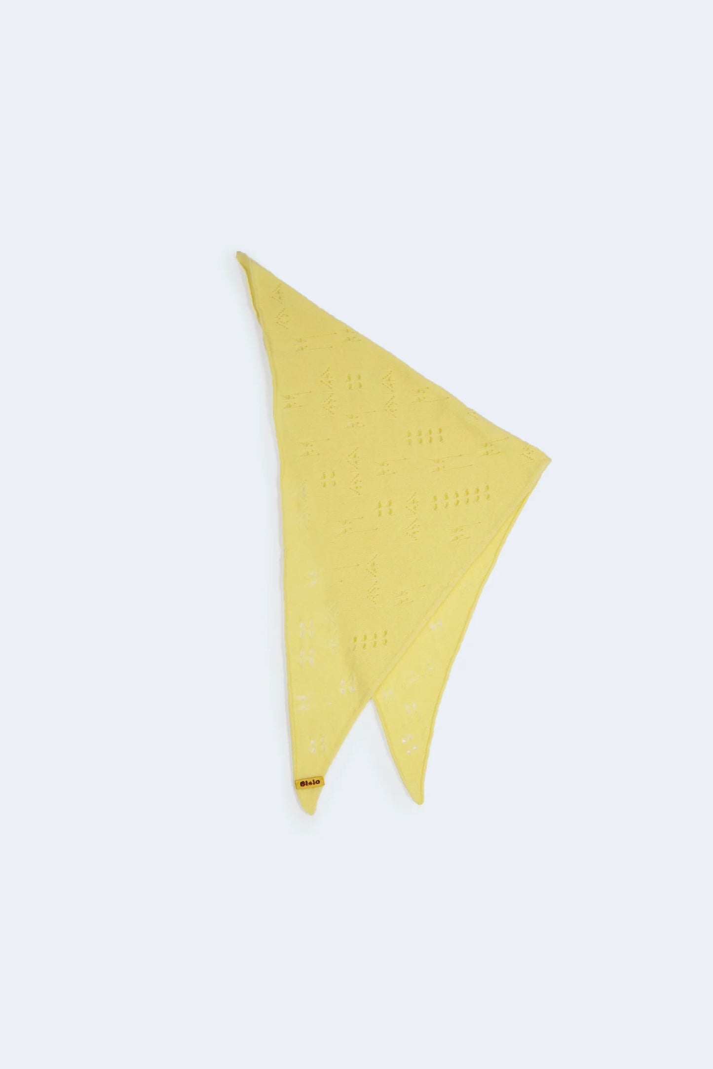 Yellow Ajour scarf